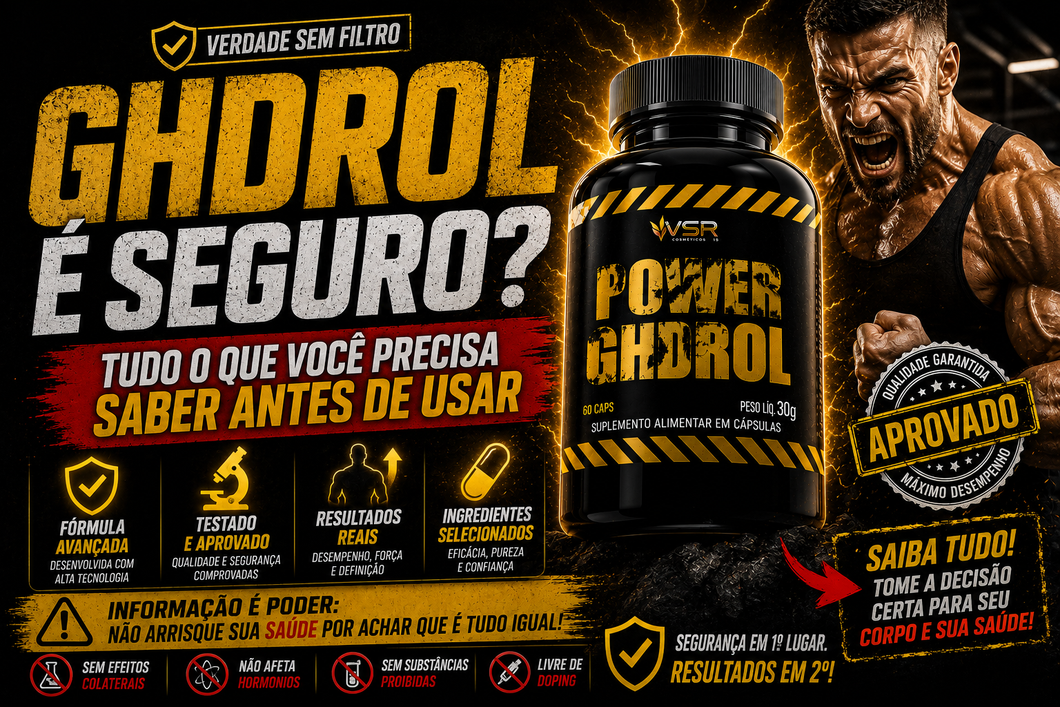 GHDROL é seguro