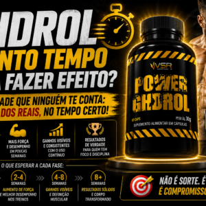 GHDROL quanto tempo para fazer efeito? O manual da evolução real
