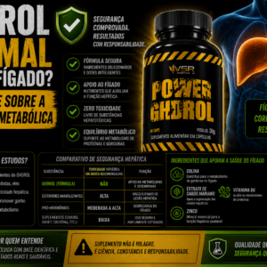 GHDROL faz mal para o fígado? A verdade sobre a segurança metabólica