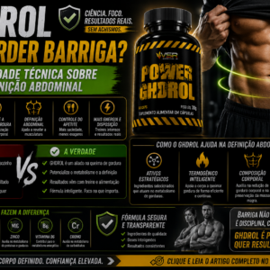 GHDROL faz perder barriga? A verdade técnica sobre a definição abdominal