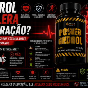 GHDROL acelera o coração? A realidade sobre estimulantes e performance